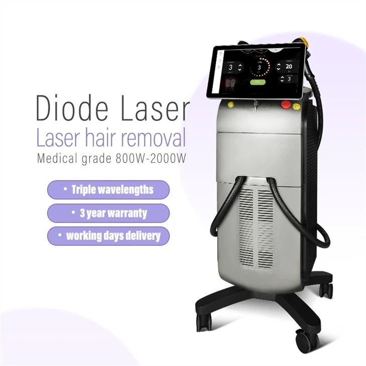 1800W Diode Laser Hair Removal Machine