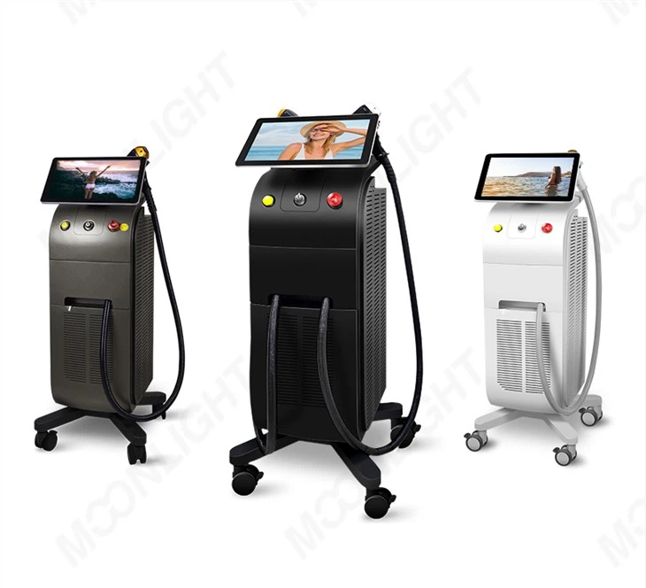 755 810 1064 diyot lazer epilasyon makinesi