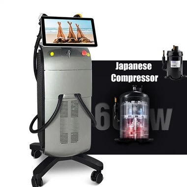 2000W diyot lazer epilasyon makinesi