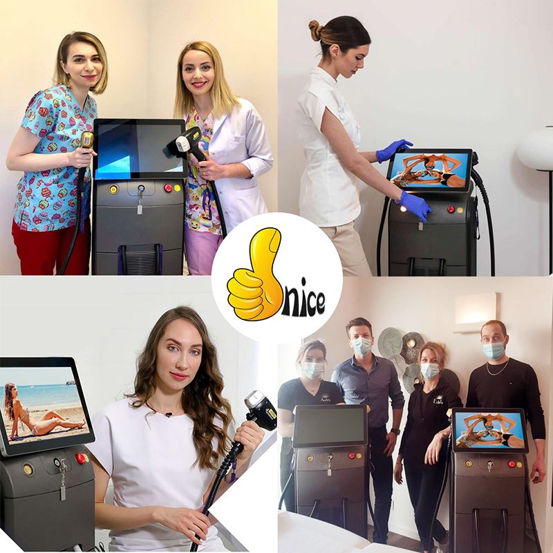 Profesyonel 4-Dalga Boyu Diod Lazer Epilasyon Makinesi: Klinik Düzeyde Üstün Çözüm